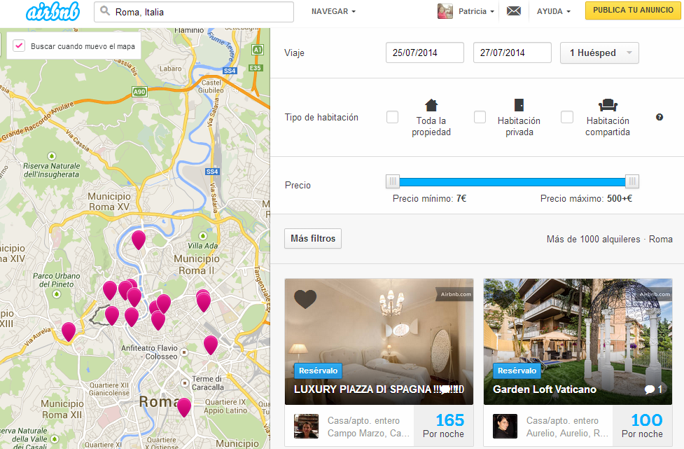webs para apartamentos vacacionales